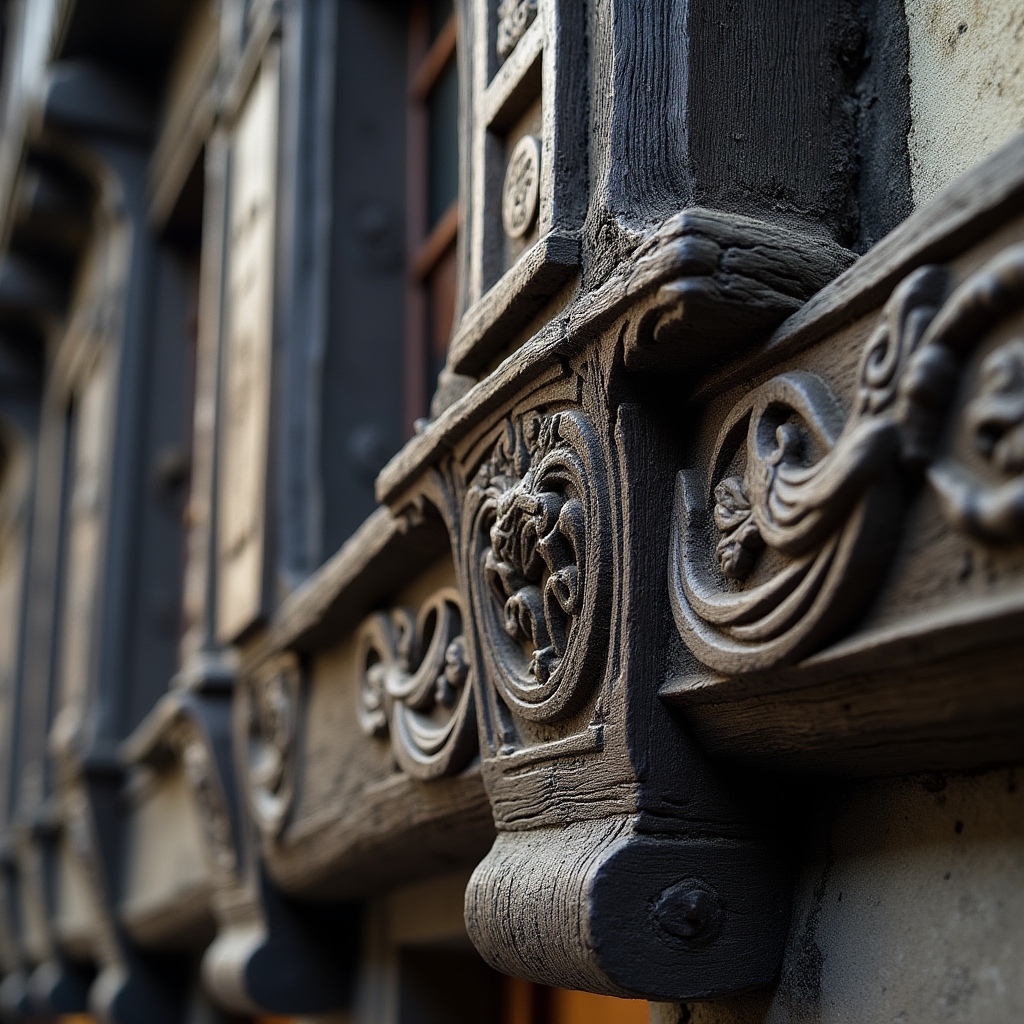 Détail architectural vernaculaire